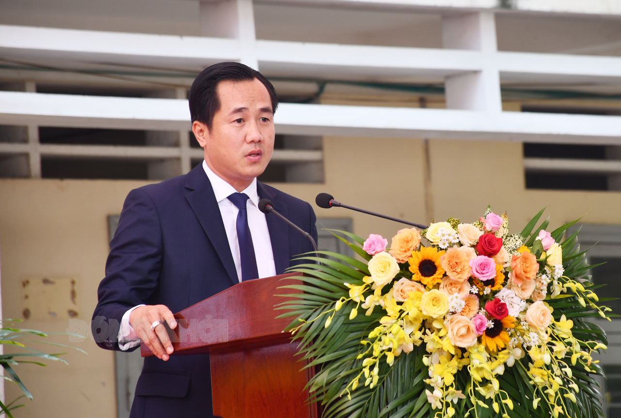 Phát biểu chỉ đạo của Chủ tịch UBND TP. Bến Tre Huỳnh Vĩnh Khánh.
