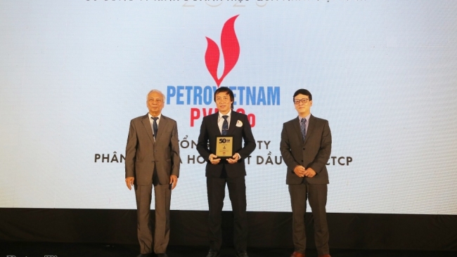 PVFCCo thuộc Top 50 công ty kinh doanh hiệu quả nhất Việt Nam 2023