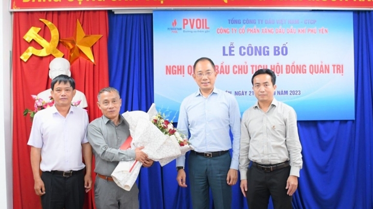 PVOIL Phú Yên có Chủ tịch HĐQT mới