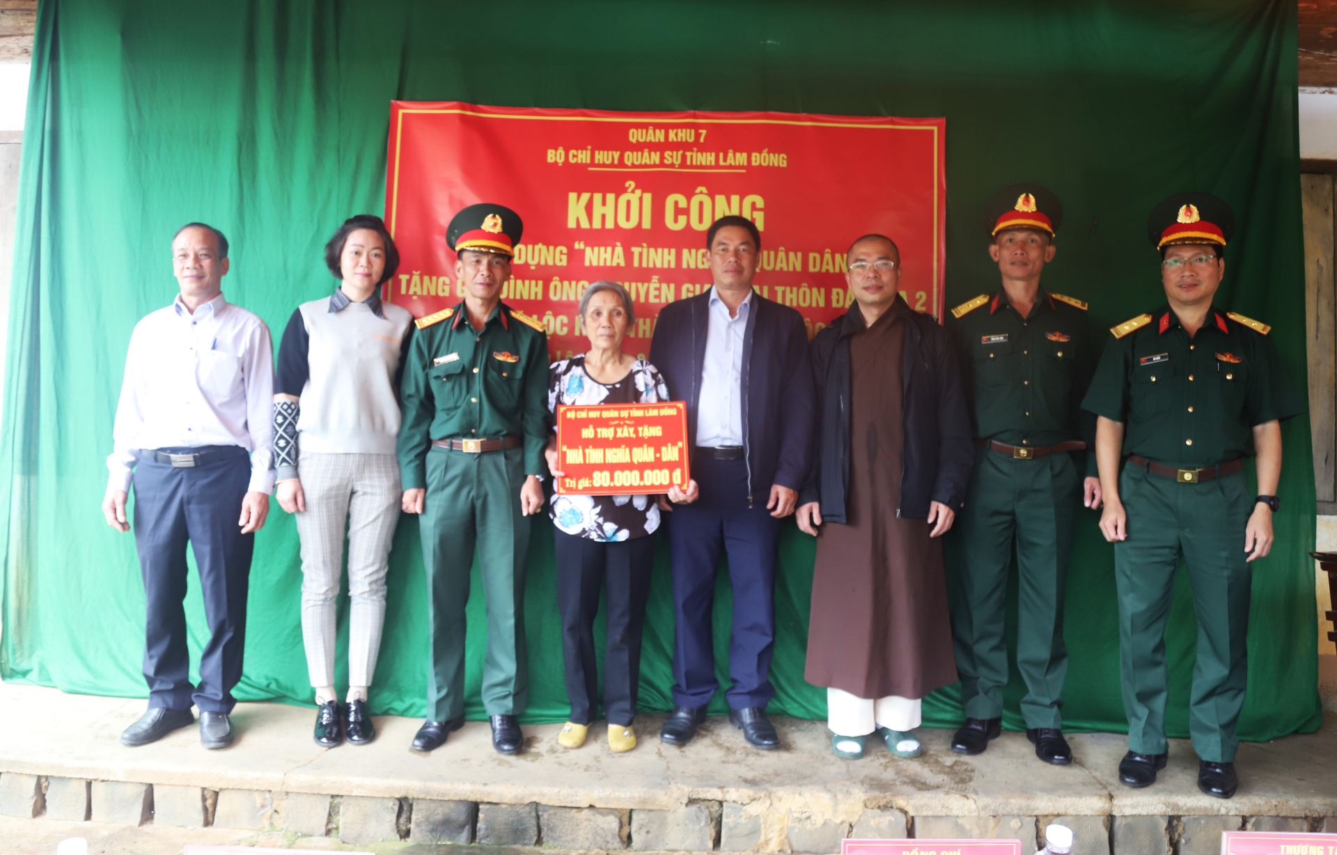 Lâm Đồng: Khởi công xây dựng nhà Tình nghĩa Quân – Dân