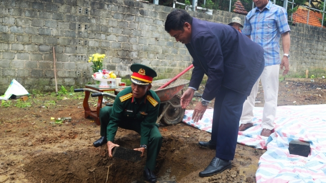 Lâm Đồng: Khởi công xây dựng nhà Tình nghĩa Quân – Dân