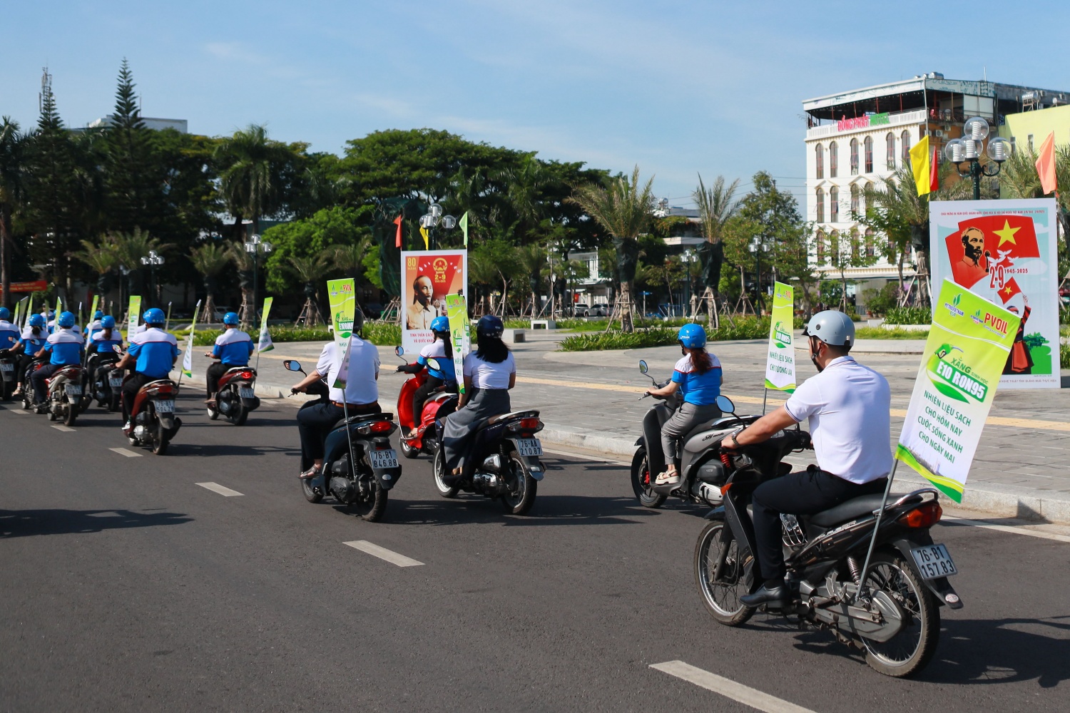 BSR và PVOIL thúc đẩy tiêu thụ xăng E10 RON95 tại Quảng Ngãi