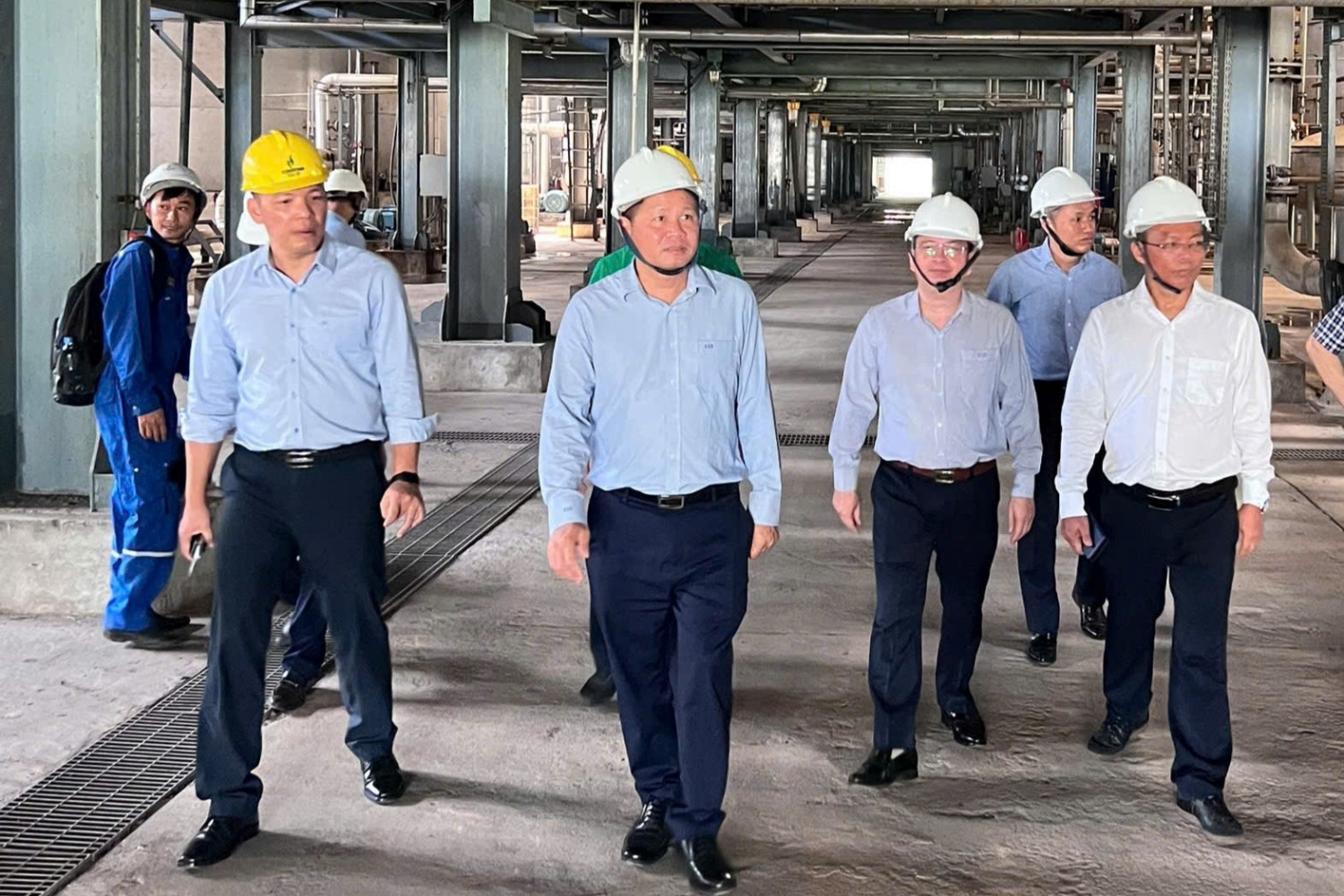 Chủ tịch HĐQT BSR rà soát tổng thể công tác tái khởi động Nhà máy NLSH Dung Quất