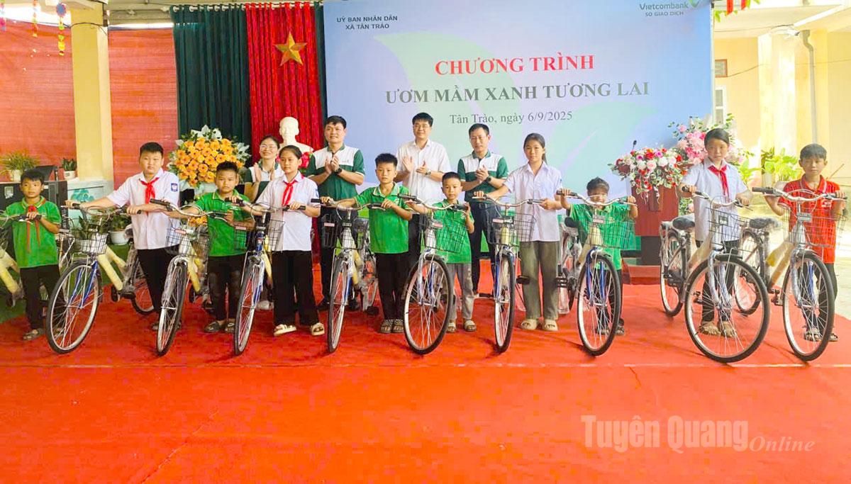 Tuyên Quang: Tổ chức Chương trình “Ươm mầm xanh tương lai” tại xã Tân Trào