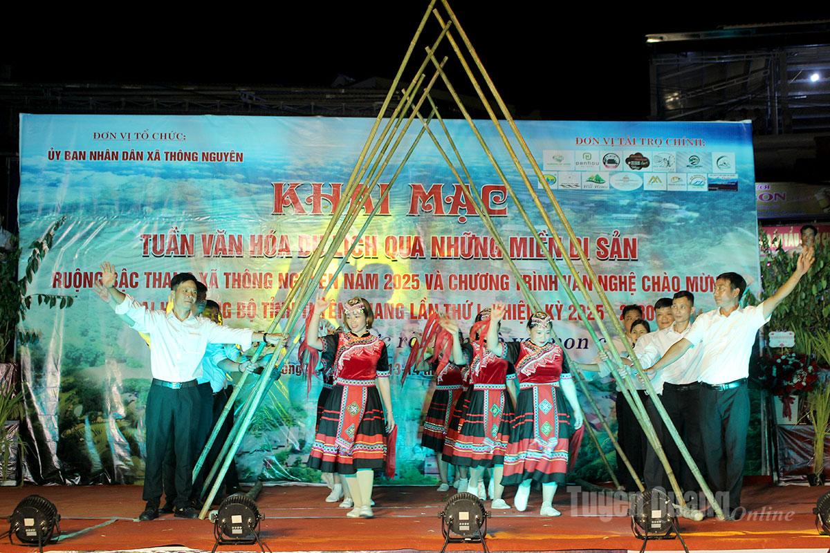 Tuyên Quang: Khai mạc Tuần văn hoá du lịch xã Thông Nguyên