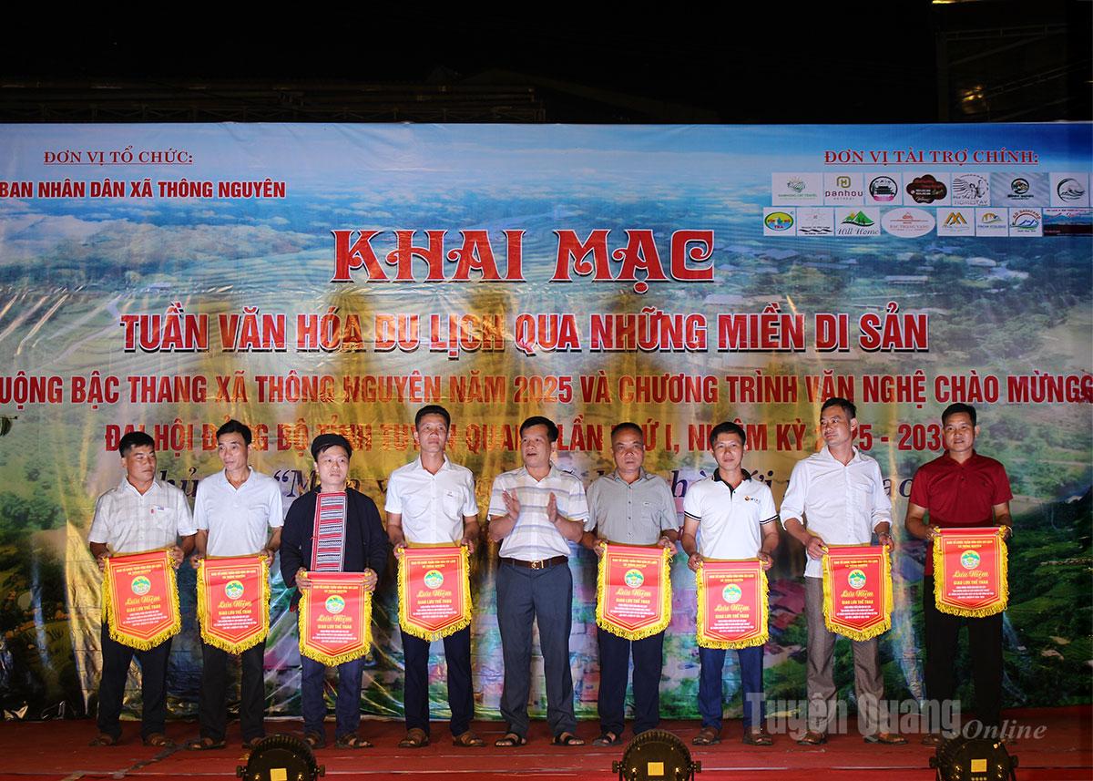Tuyên Quang: Khai mạc Tuần văn hoá du lịch xã Thông Nguyên