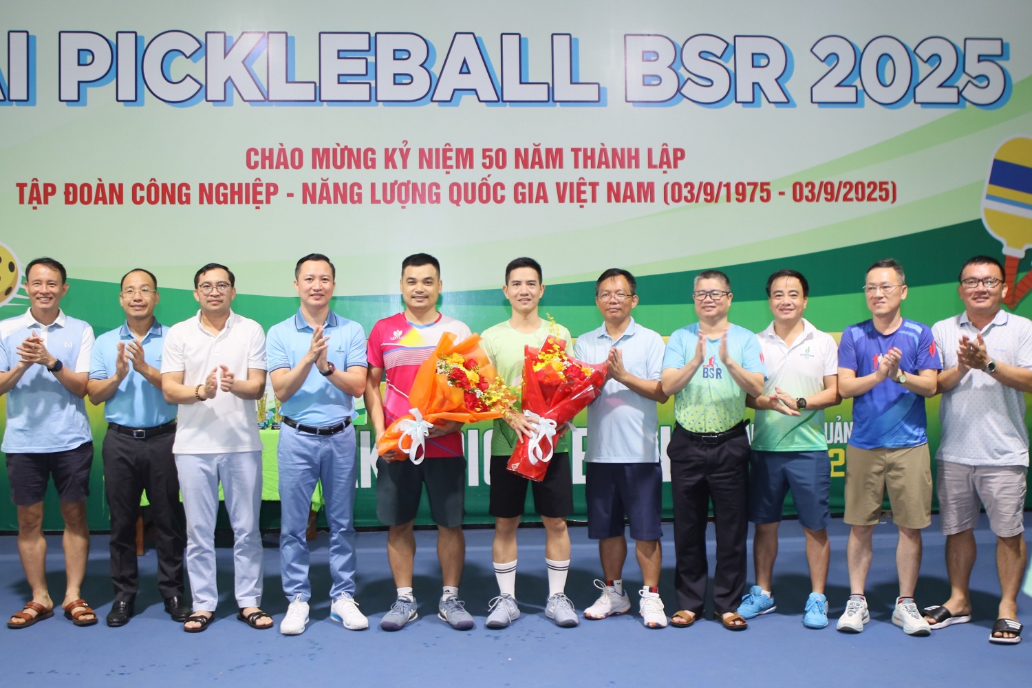 Sôi nổi giải Pickleball BSR năm 2025