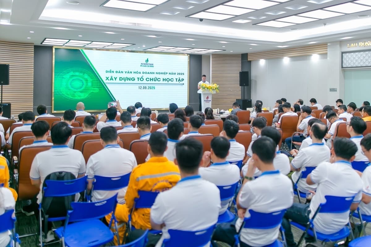 PV GAS CA MAU xây dựng mô hình “Tổ chức học tập” thông qua Diễn đàn Văn hóa doanh nghiệp 2025