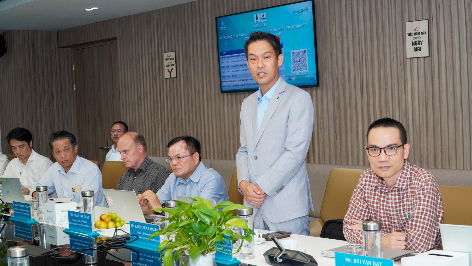 Phú Mỹ và NSRP tìm cơ hội hợp tác chiến lược trong lĩnh vực hóa chất