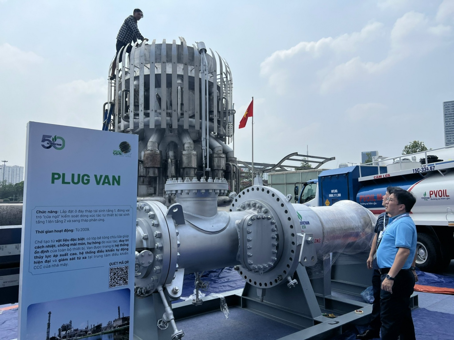 BSR sẵn sàng cho Triển lãm Khoa học, Công nghệ chào mừng 50 năm thành lập Petrovietnam