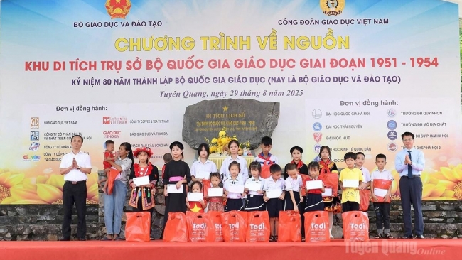 Tuyên Quang: Di tích Bộ Quốc gia Giáo dục