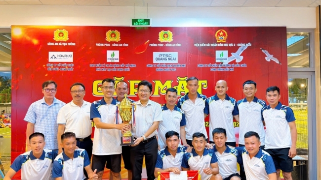 PTSC Quảng Ngãi: Bồi đắp tinh thần gắn kết từ sân cỏ