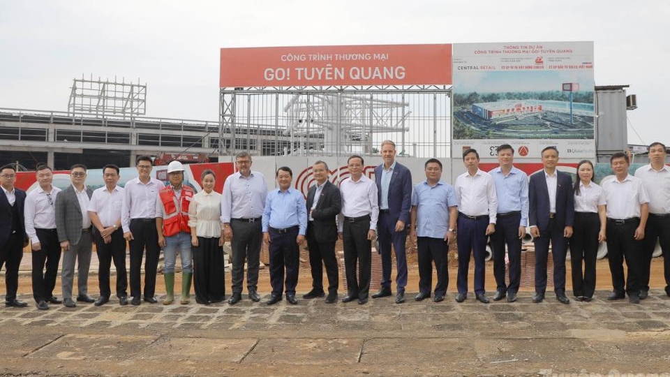 Tuyên Quang: Bí thư Tỉnh ủy Hầu A Lềnh làm việc với Tập đoàn Central Retail Việt Nam