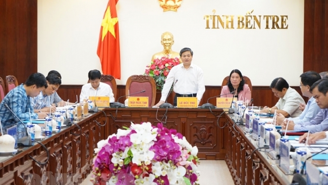 Bến Tre: Lãnh đạo tỉnh Bến Tre làm việc với Hội Nhà báo Việt Nam