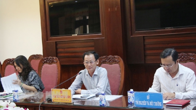 Bến Tre: Phó chủ tịch UBND tỉnh Nguyễn Minh Cảnh tiếp nhà đầu tư nhà máy xử lý rác