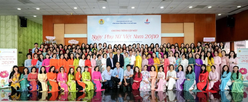 Phụ nữ PV GAS phát huy tinh thần ngày Phụ nữ Việt Nam 20/10