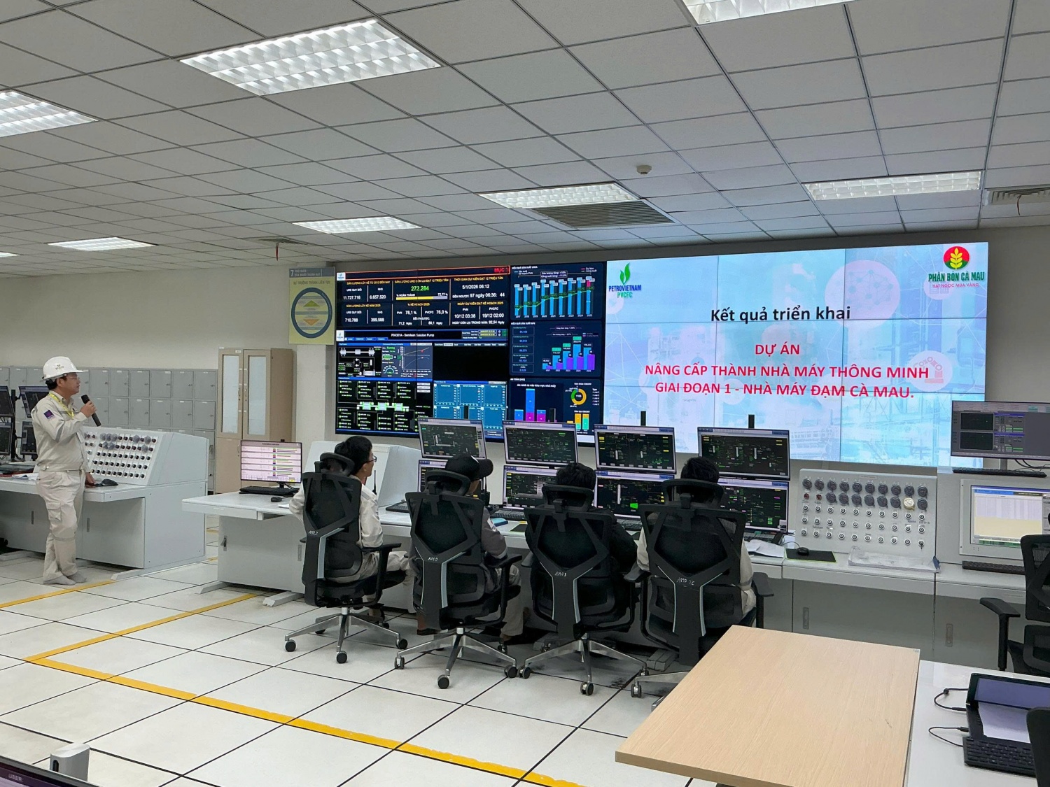 Vì sao Nhà máy Đạm Cà Mau được gọi là “Nhà máy thông minh”?