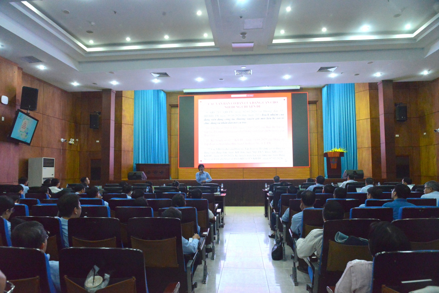Nâng cao nghiệp vụ công tác xây dựng Đảng tại BSR