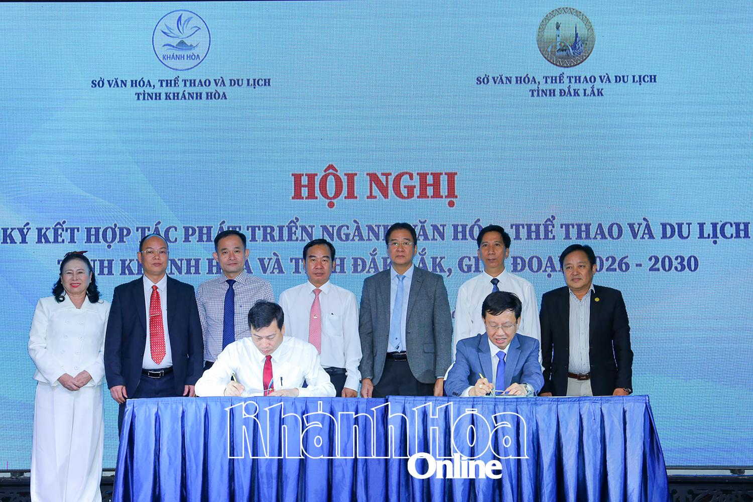 Khánh Hòa - Đắk Lắk hợp tác toàn diện lĩnh vực văn hóa, thể thao và du lịch