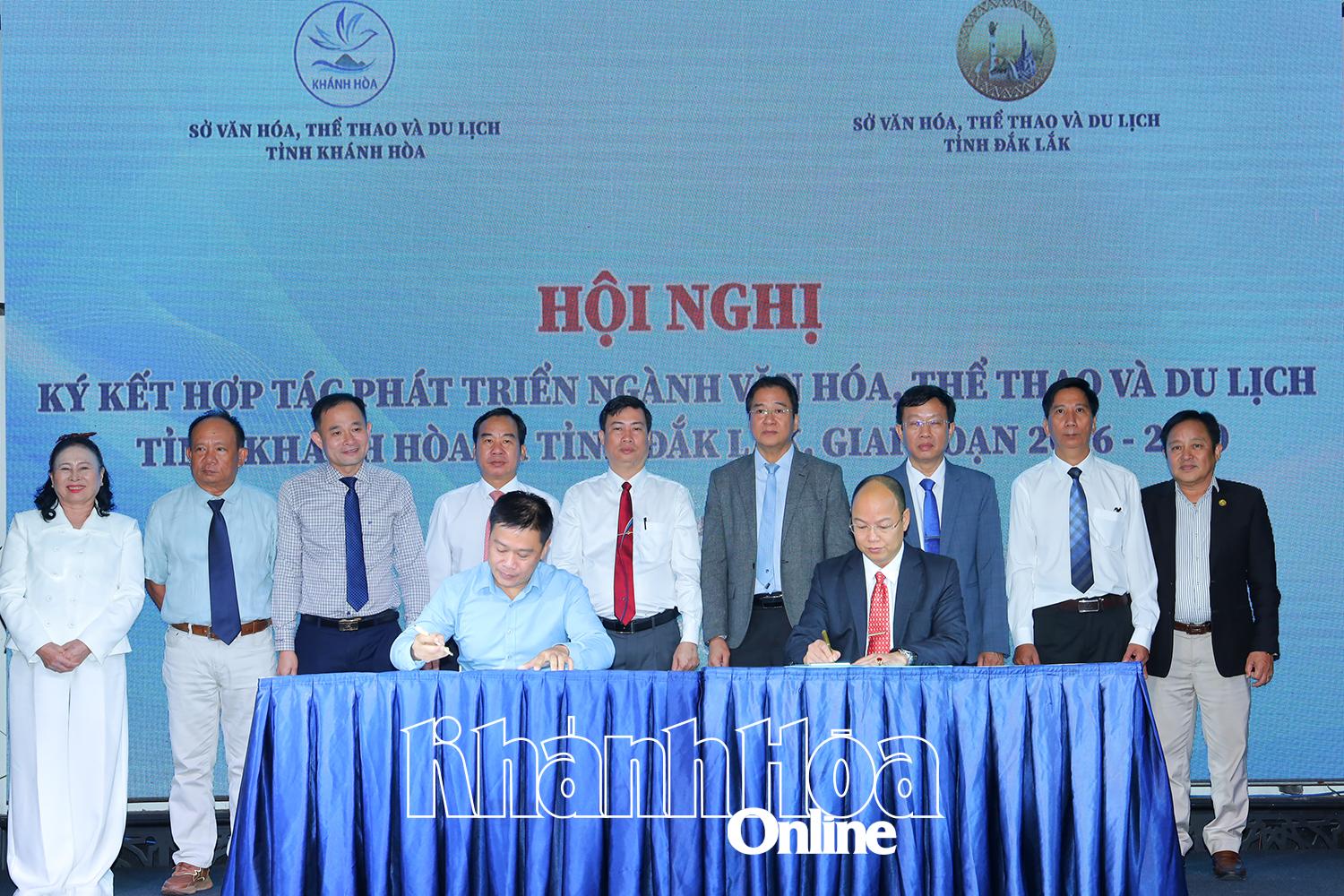 Khánh Hòa - Đắk Lắk hợp tác toàn diện lĩnh vực văn hóa, thể thao và du lịch