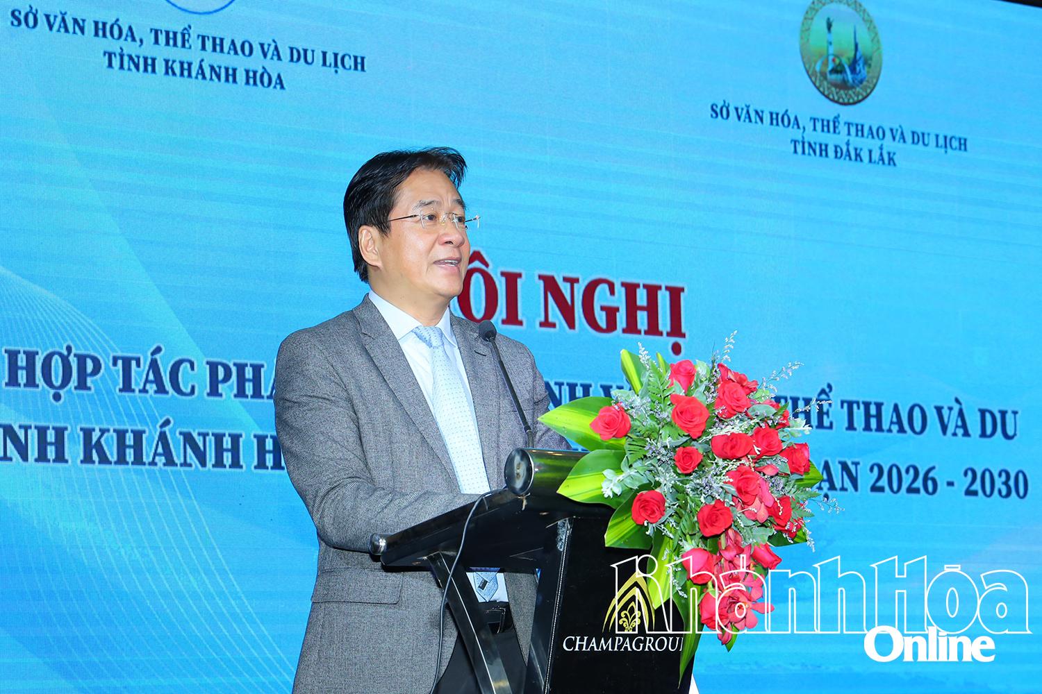 Khánh Hòa - Đắk Lắk hợp tác toàn diện lĩnh vực văn hóa, thể thao và du lịch