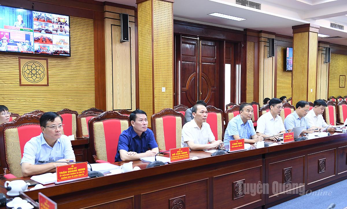 Tỉnh ủy Tuyên Quang tổ chức tập huấn nghiệp vụ công tác xây dựng Đảng năm 2025