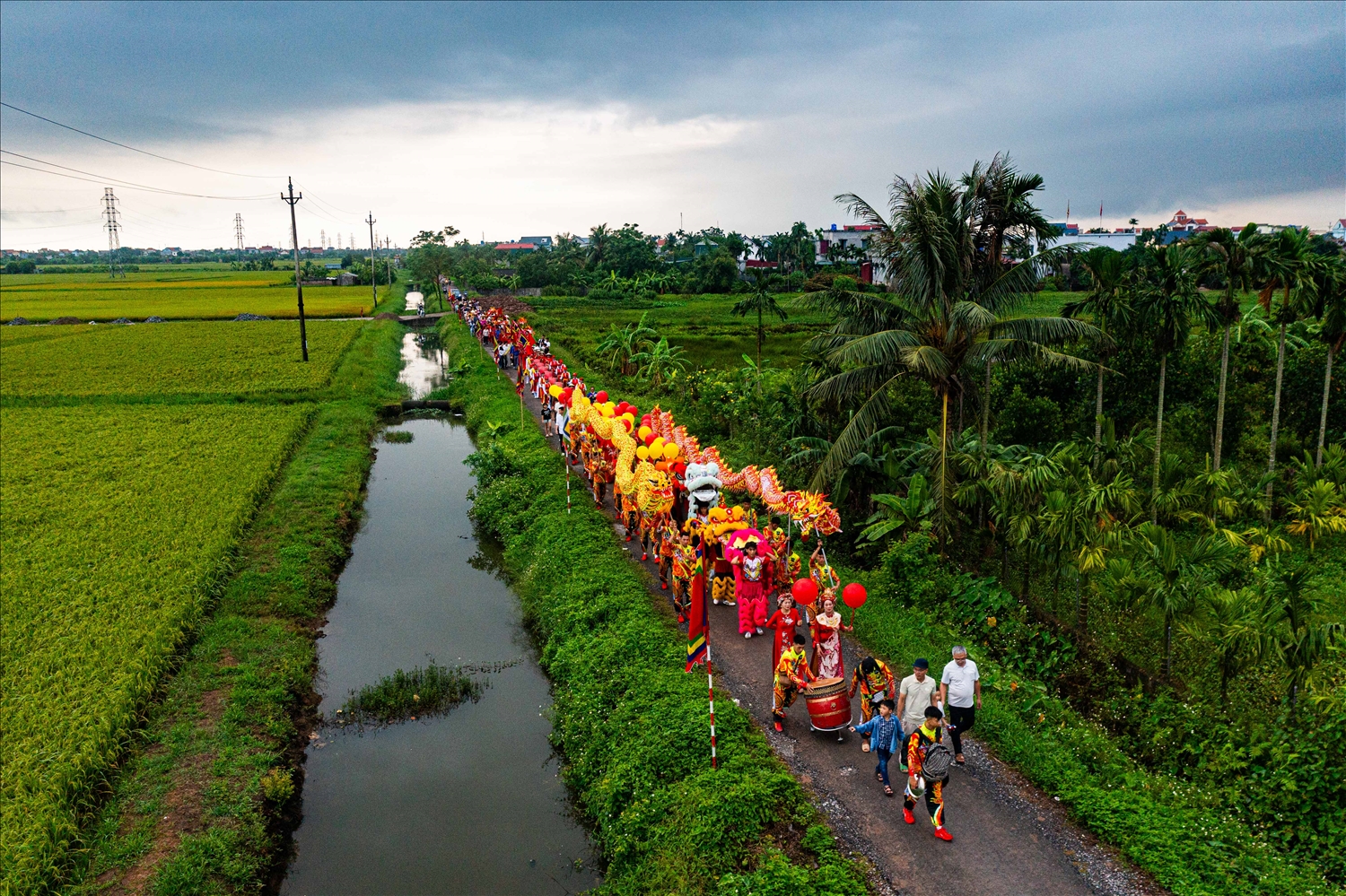 Hưng Yên: Đặc sắc Lễ hội Mùa Thu Đền Đồng Bằng - Nơi hội tụ giá trị văn hóa dân tộc