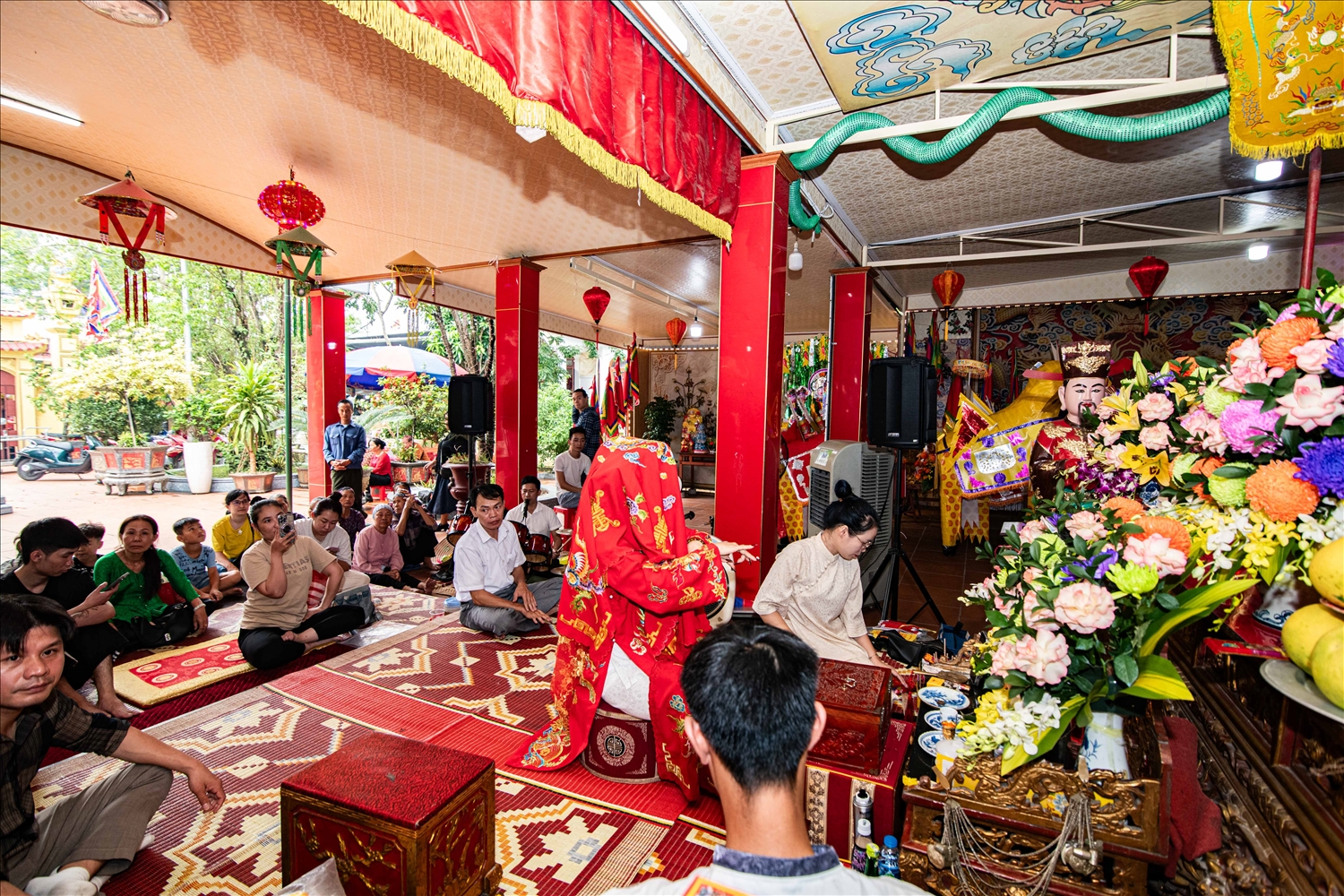 Hưng Yên: Đặc sắc Lễ hội Mùa Thu Đền Đồng Bằng - Nơi hội tụ giá trị văn hóa dân tộc