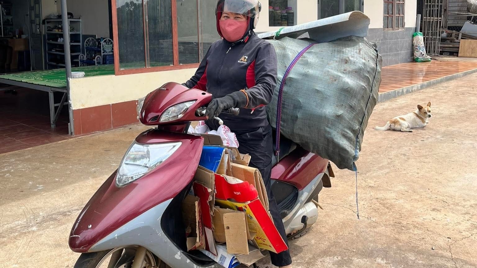 Lâm Đồng: Những người phụ nữ biến rác thành quỹ nghĩa tình