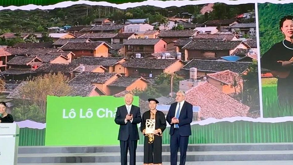 Tuyên Quang: Làng Lô Lô Chải đoạt giải "Làng du lịch tốt nhất thế giới"