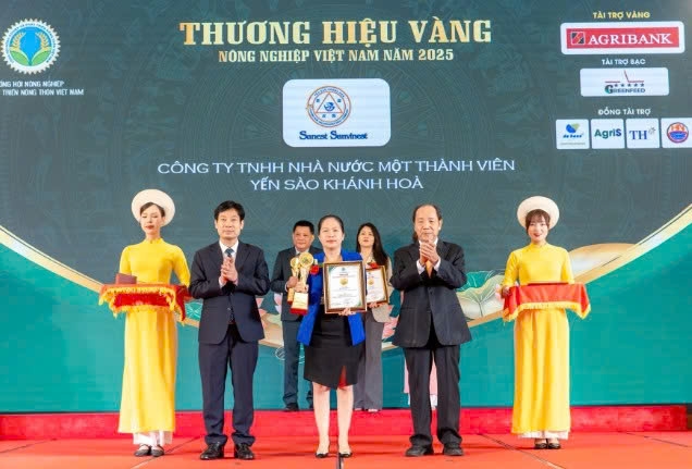 Khánh Hòa có 2 “Thương hiệu vàng nông nghiệp Việt Nam năm 2025”
