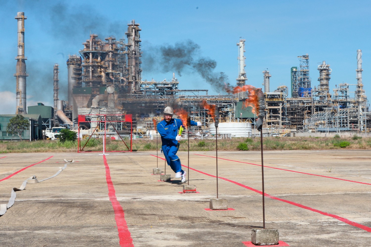 BSR chủ động phòng ngừa, sẵn sàng ứng phó, giữ vững an toàn NMLD Dung Quất