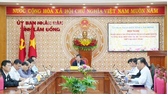 Lâm Đồng tập trung gỡ vướng cho các dự án năng lượng tái tạo