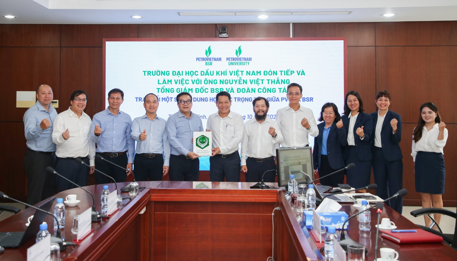 BSR và PVU thảo luận về hợp tác, thúc đẩy nghiên cứu khoa học và phát triển nguồn nhân lực