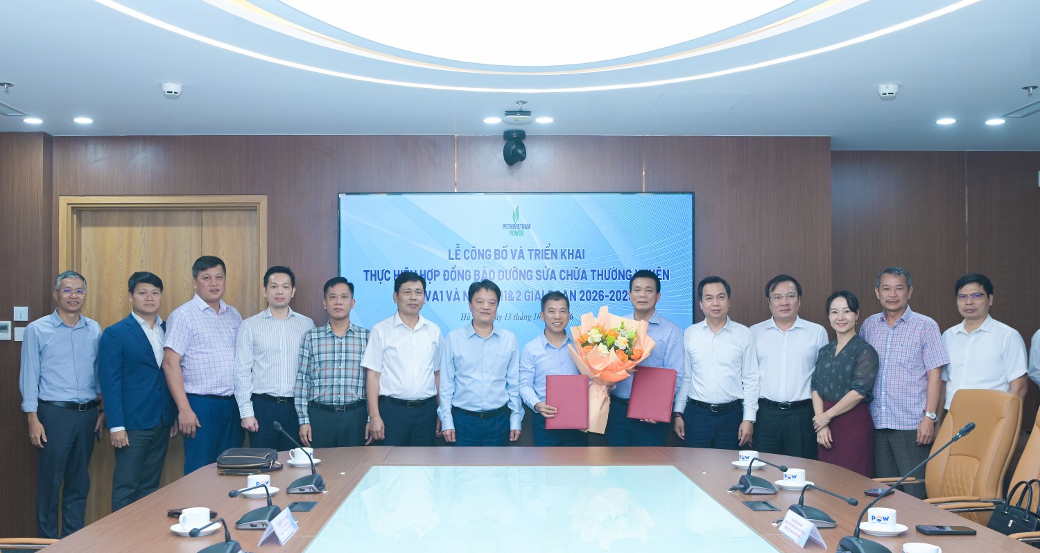 PV Power triển khai hợp đồng bảo dưỡng, sửa chữa các Nhà máy điện