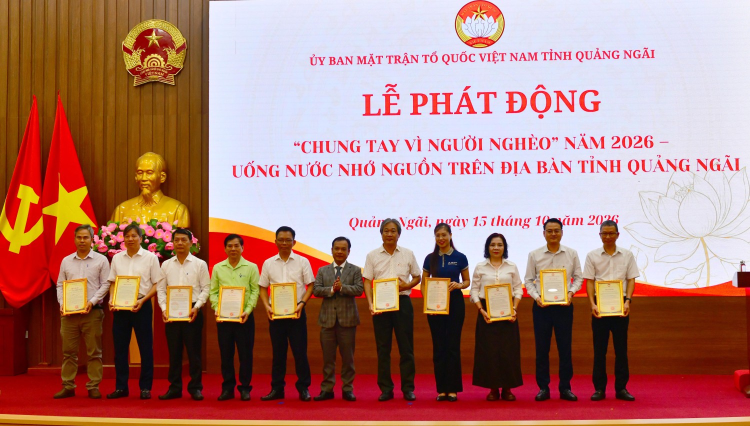 BSR ủng hộ 10 tỷ đồng cho Quỹ “Vì người nghèo” tỉnh Quảng Ngãi