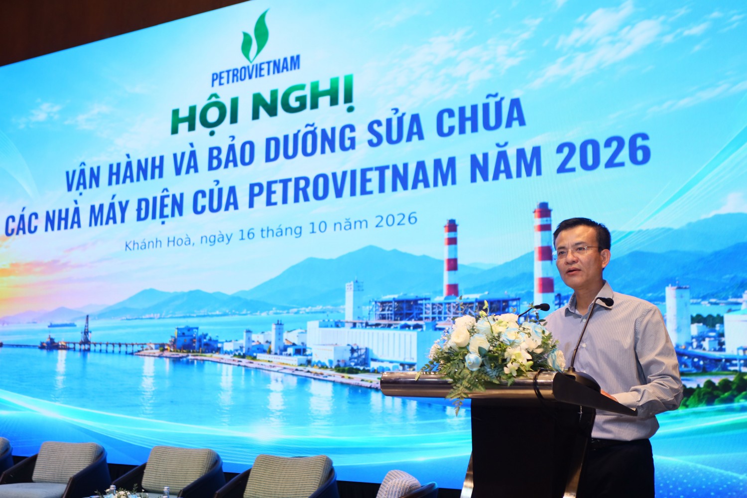 Ông Nguyễn Quốc Hùng – Phó Trưởng Ban Điện và NLTT phát biểu khai mạc Hội nghị