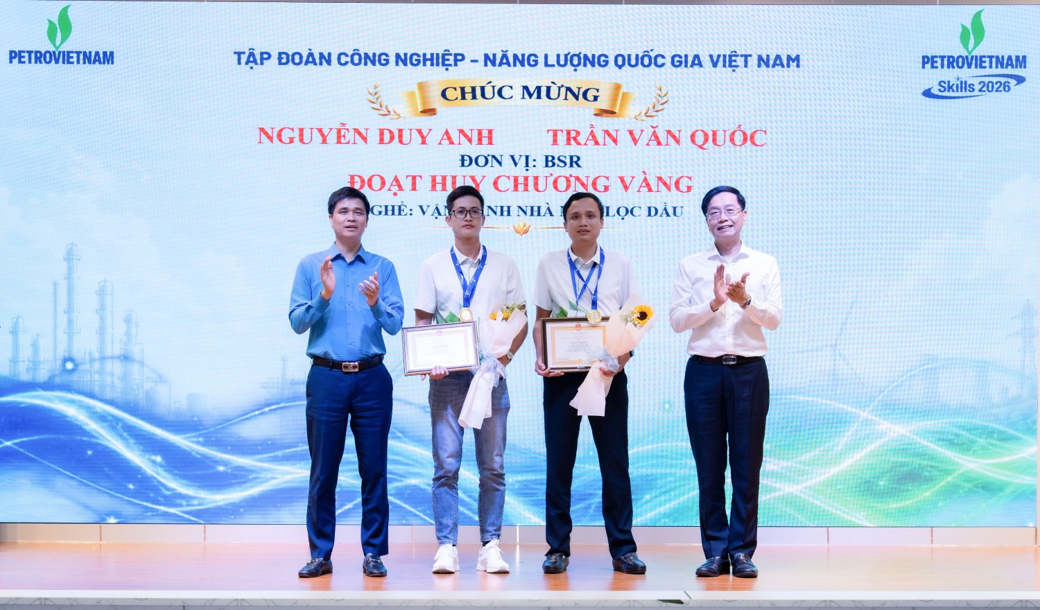 BSR giành giải Nhì toàn đoàn tại Hội thi Tay nghề Dầu khí lần thứ IX năm 2026
