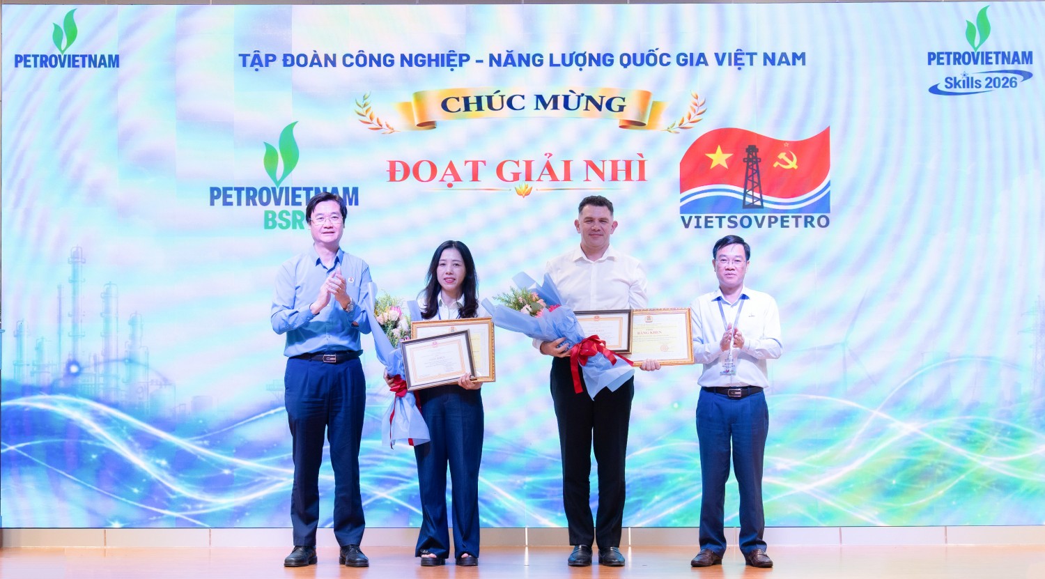 BSR giành giải Nhì toàn đoàn tại Hội thi Tay nghề Dầu khí lần thứ IX năm 2026