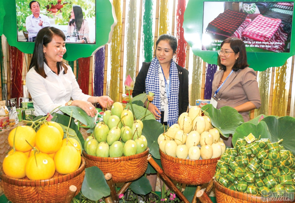 Quảng bá sản phẩm địa phương là một trong những hoạt động trọng điểm tại Diễn đàn Mekong Connect 2019 tổ chức tại TP Cần Thơ.