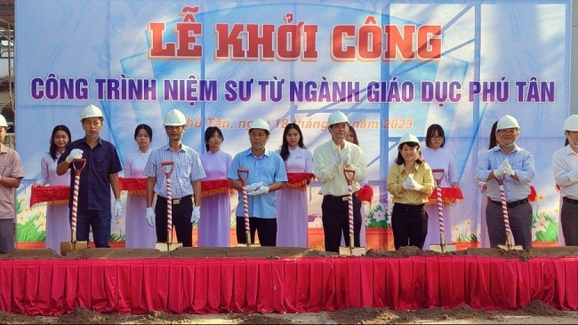 An Giang: UBND huyện Phú Tân khởi công xây dựng “Niệm sư từ”