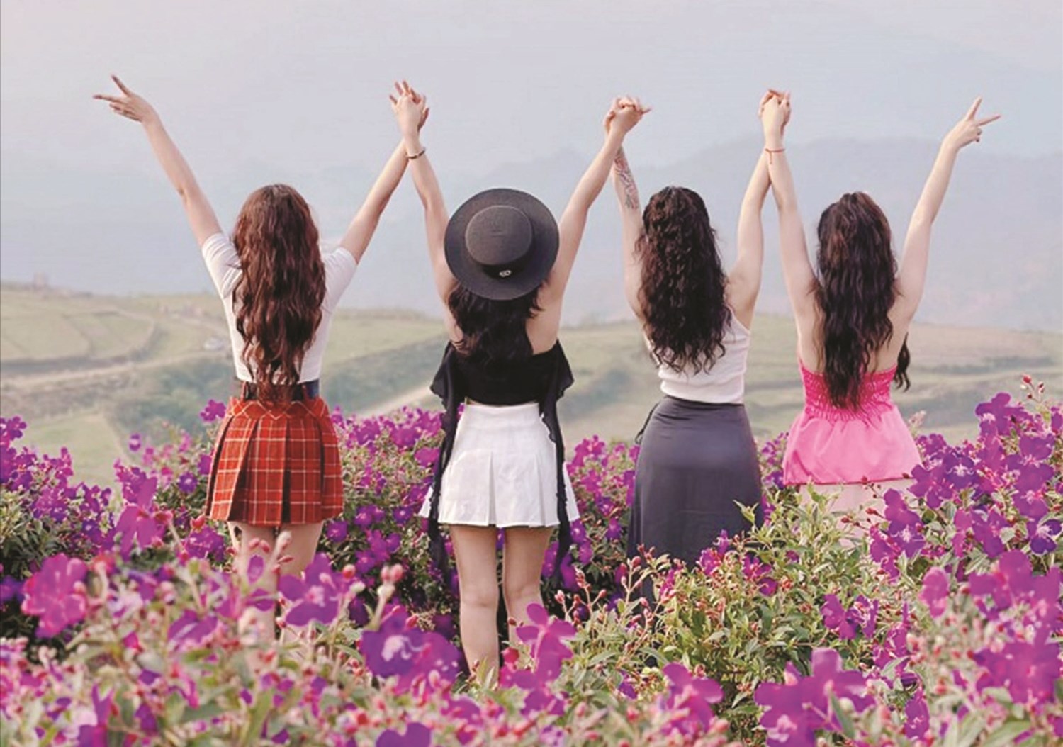 Sắc tím ở Vân Hồ