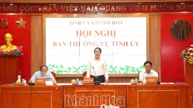 Khánh Hòa: Ban Thường vụ Tỉnh ủy xem xét, cho ý kiến một số nội dung quan trọng