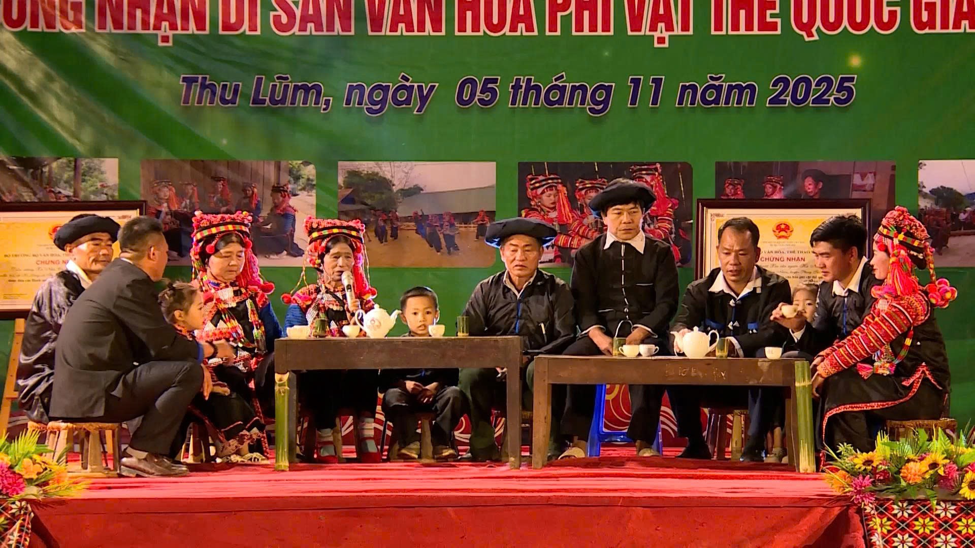 Lai Châu: Công bố Quyết định công nhận di sản văn hoá phi vật thể quốc gia dân tộc Hà Nhì