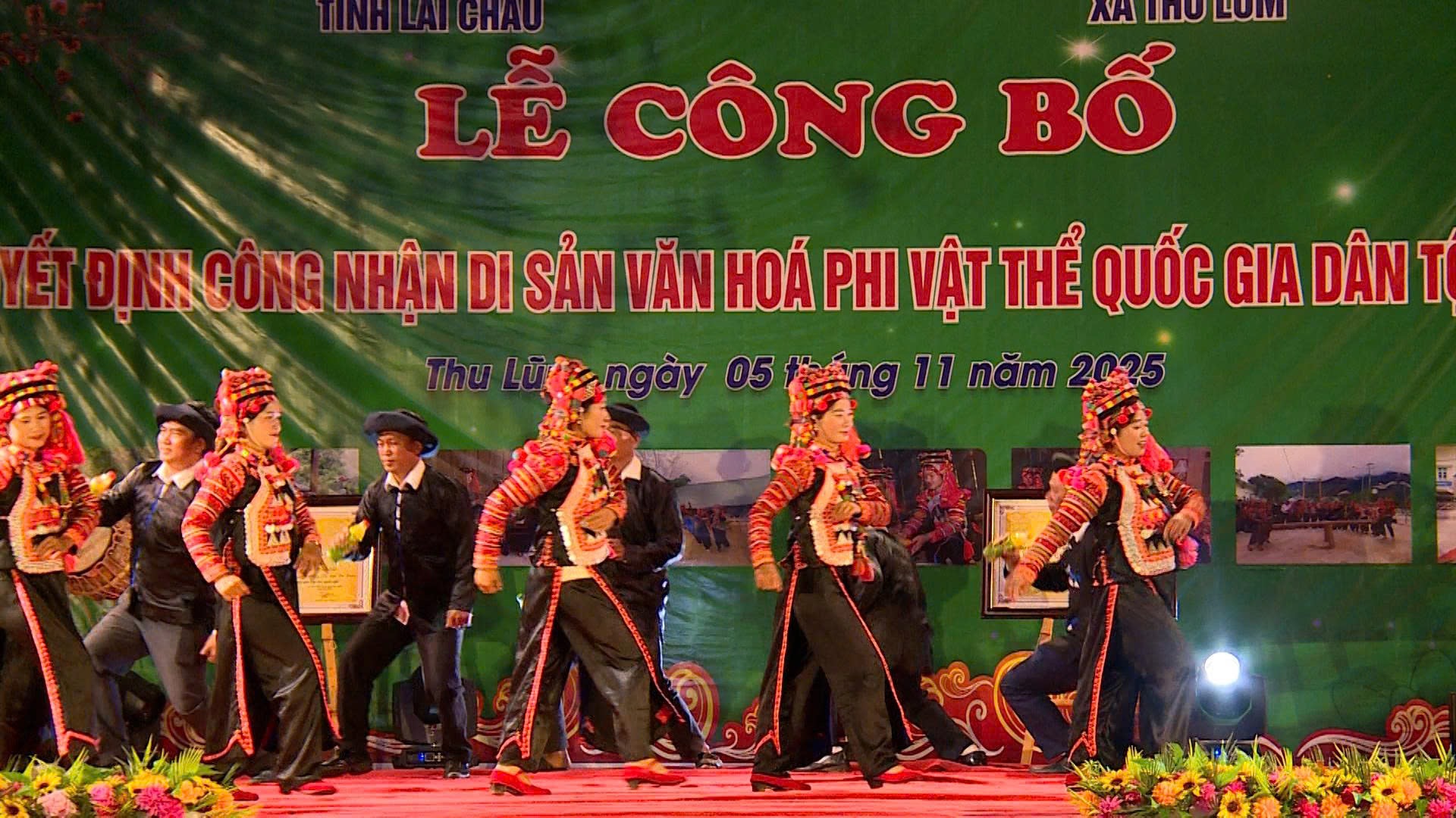 Lai Châu: Công bố Quyết định công nhận di sản văn hoá phi vật thể quốc gia dân tộc Hà Nhì