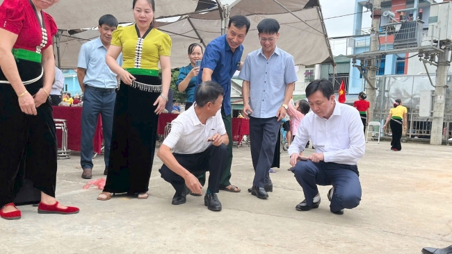 Lai Châu: Ngày hội đại đoàn kết toàn dân tộc bản Nậm Củm (xã Mường Tè)