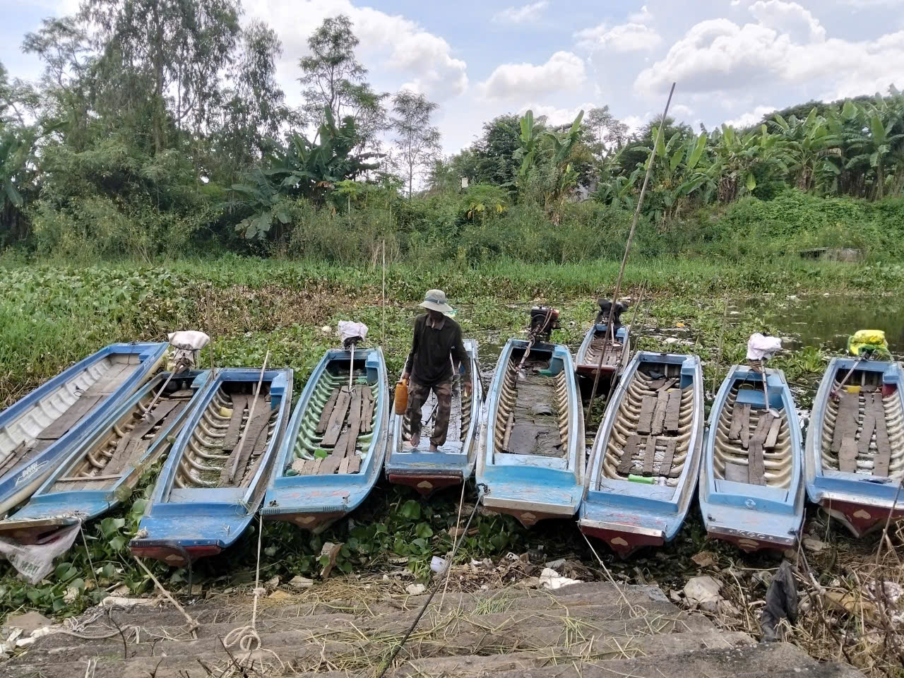 Ấn tượng chợ bán một mặt hàng nuôi sống hàng trăm gia đình người Khmer