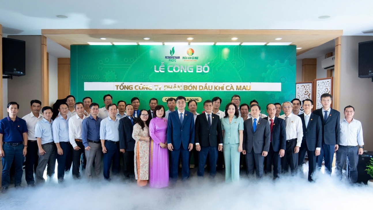 PVCFC công bố trở thành Tổng công ty Phân bón Dầu khí Cà Mau
