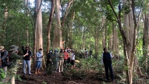 Đồng Nai: Tập huấn làm hướng dẫn viên du lịch ở Vườn quốc gia Cát Tiên