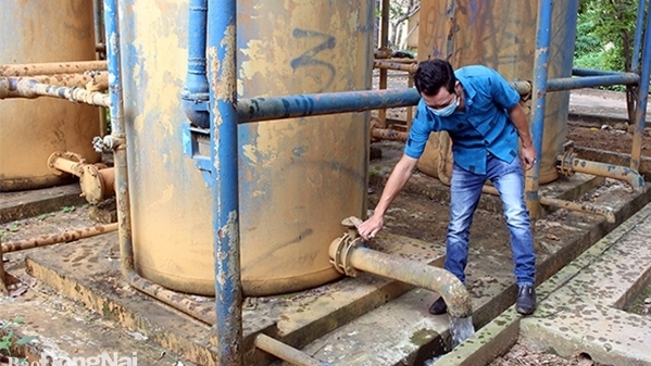 Đồng Nai: Nhiều công trình khai thác nước ngầm chưa xin phép